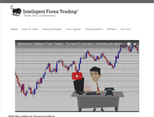 Tablet Screenshot of intelligentforextrading.net